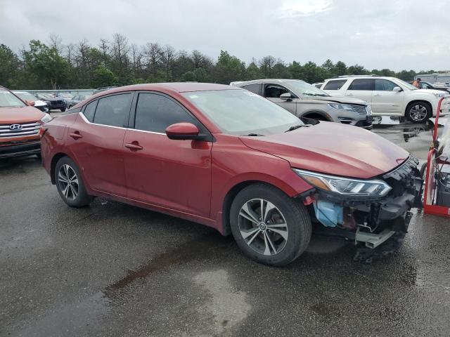  NISSAN SENTRA 2022 Red