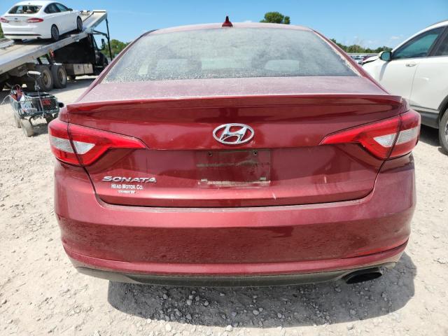 Sedans HYUNDAI SONATA 2015 Red