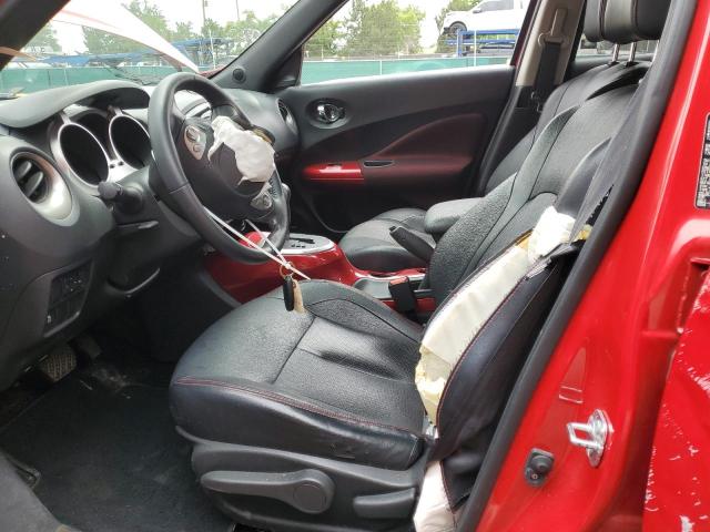  NISSAN JUKE 2016 Czerwony
