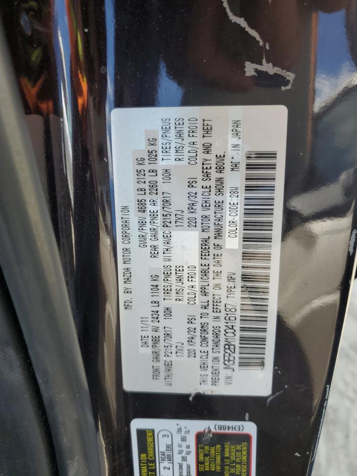 2012 Mazda Cx-7 VIN: JM3ER2BM1C0416187 Lot: 63139225