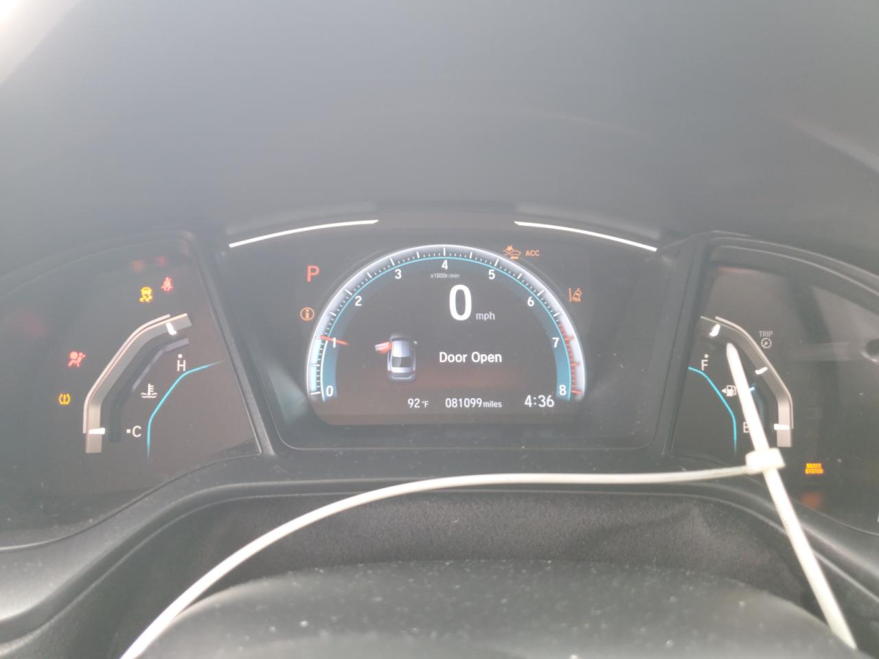 2020 Honda Civic Lx VIN: 19XFC2F65LE016764 Lot: 64261225