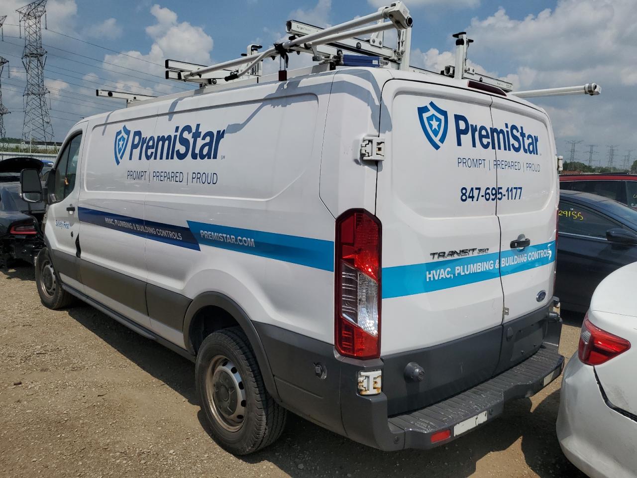 2018 Ford Transit T-350 VIN: 1FTBW2ZM5JKB47607 Lot: 65036865