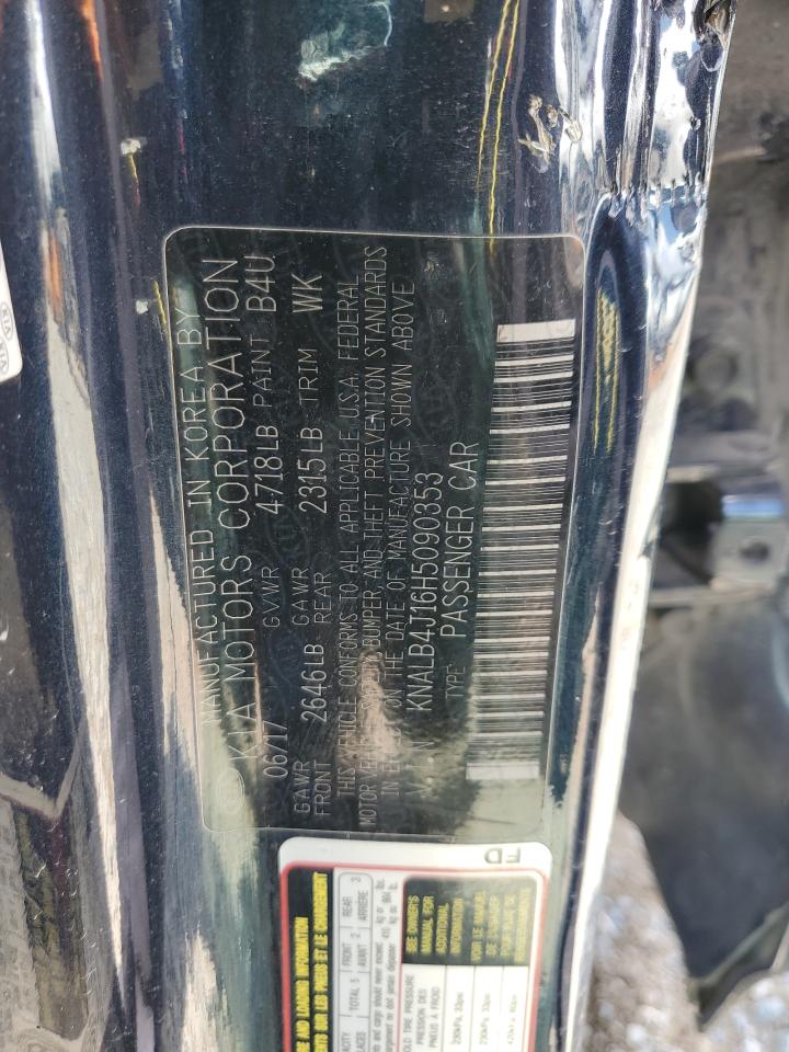 2017 Kia Cadenza Premium VIN: KNALB4J16H5090353 Lot: 65716835