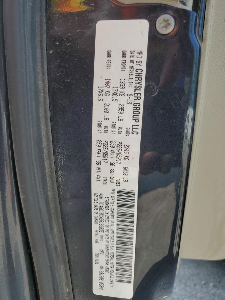 2014 Chrysler Town & Country Touring VIN: 2C4RC1BGXER160835 Lot: 66715565