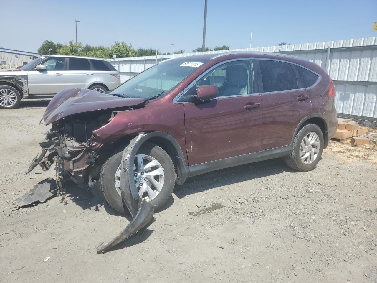 2015 Honda Cr-V Exl VIN: 2HKRM4H71FH707592 Lot: 63922245