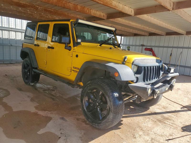  JEEP WRANGLER 2015 Желтый