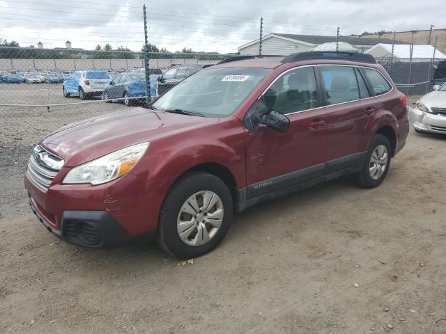  SUBARU OUTBACK 2013 Czerwony