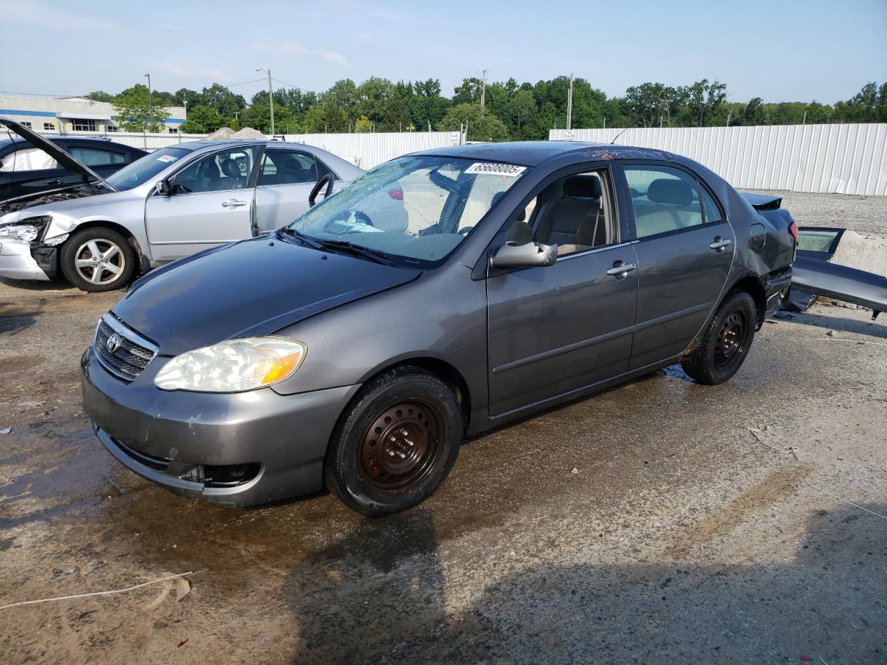 2005 Toyota Corolla Ce grey null gas 1NXBR32EX5Z519805 photo #1