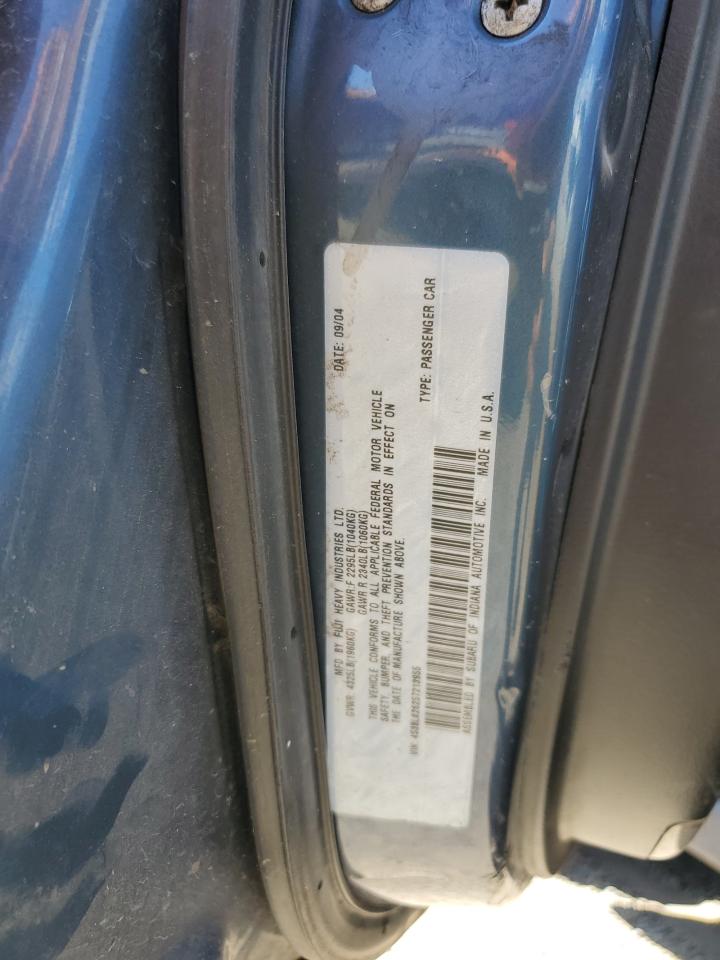 2005 Subaru Legacy 2.5I Limited VIN: 4S3BL626257213955 Lot: 64030585