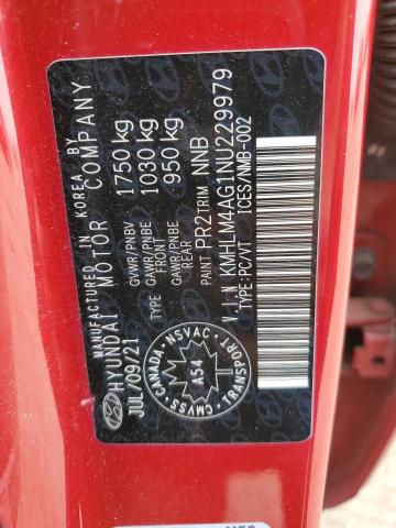 2022 HYUNDAI ELANTRA SEL  