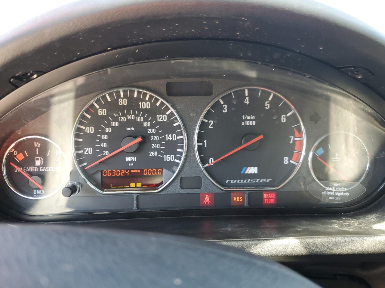 1999 BMW Z3 2.8 VIN: 4USCK5338XL95063 Lot: 66234655