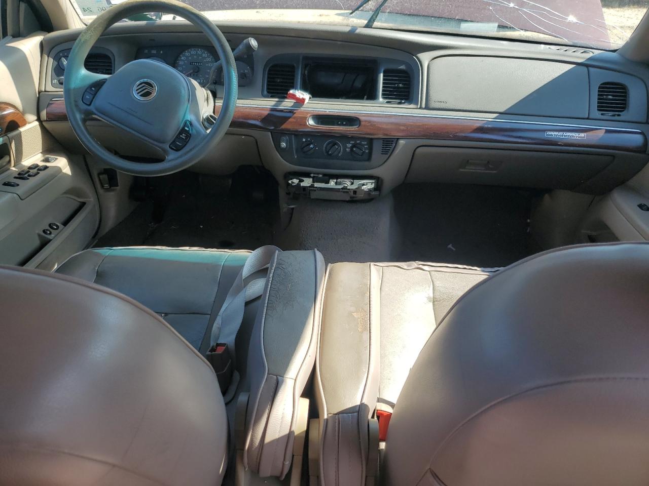 2003 Mercury Grand Marquis Gs VIN: 2MEFM74WX3X634376 Lot: 62851055