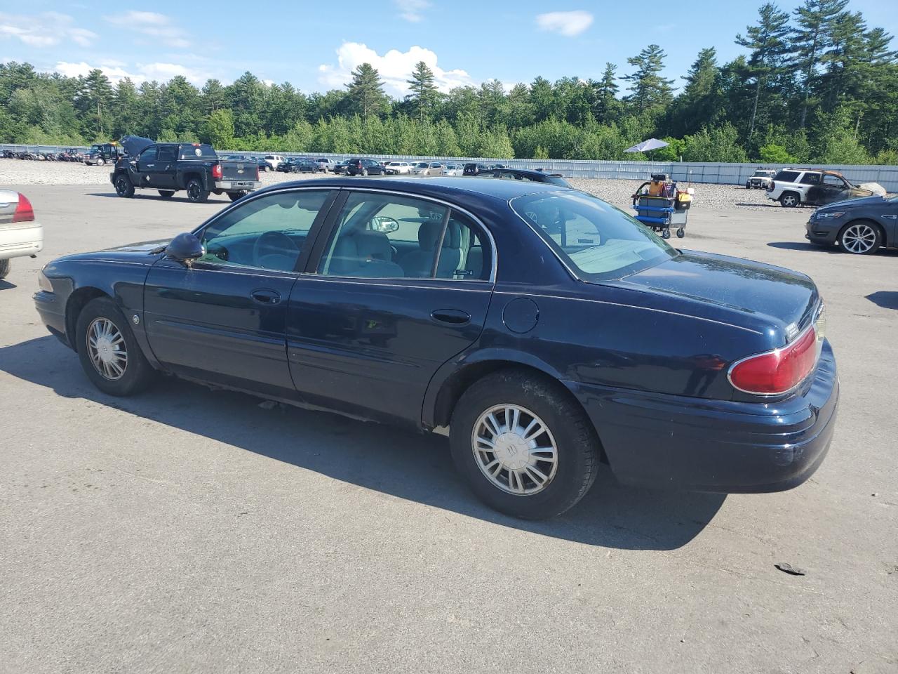 2003 Buick Lesabre Custom blue null gas 1G4HP52K534113512 photo #3