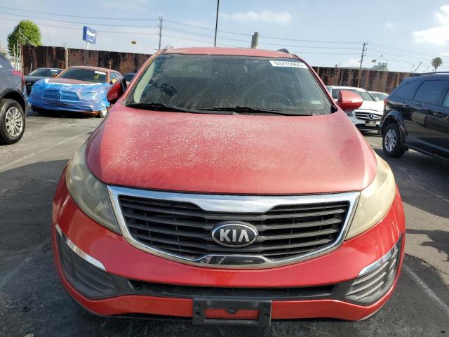 KIA SPORTAGE 2013 Czerwony
