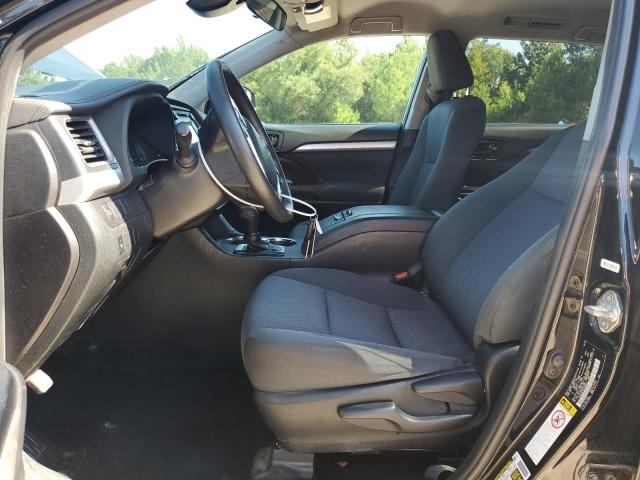  TOYOTA HIGHLANDER 2019 Czarny