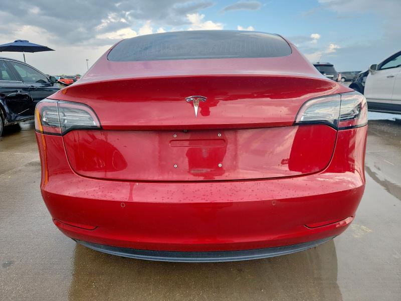  TESLA MODEL 3 2018 Red