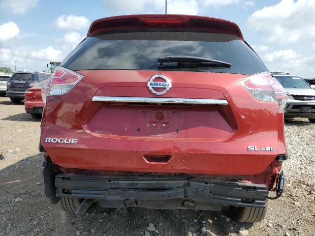  NISSAN ROGUE 2016 Czerwony