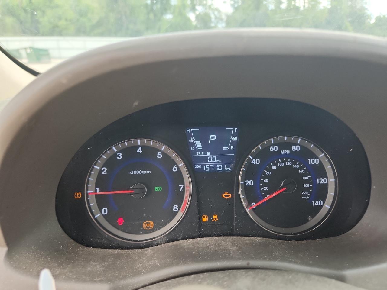 2014 Hyundai Accent Gls VIN: KMHCU4AE8EU753371 Lot: 65713775