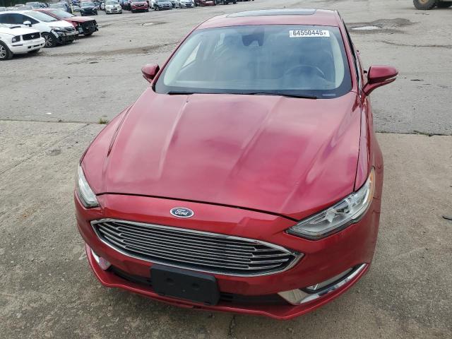  FORD FUSION 2017 Red