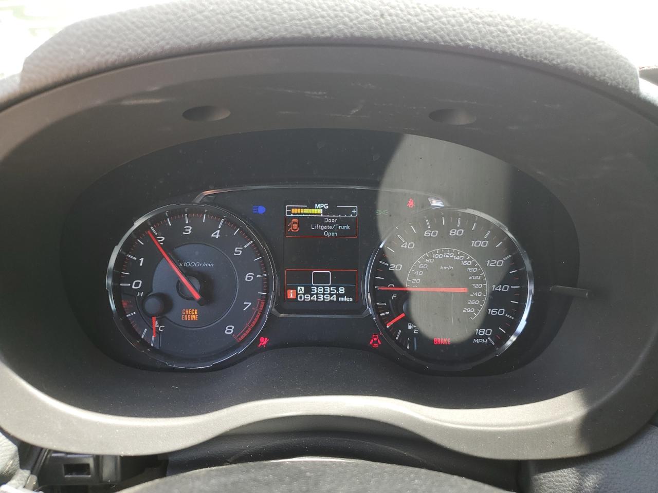2019 Subaru Wrx Premium VIN: JF1VA1C60K9803257 Lot: 63632095