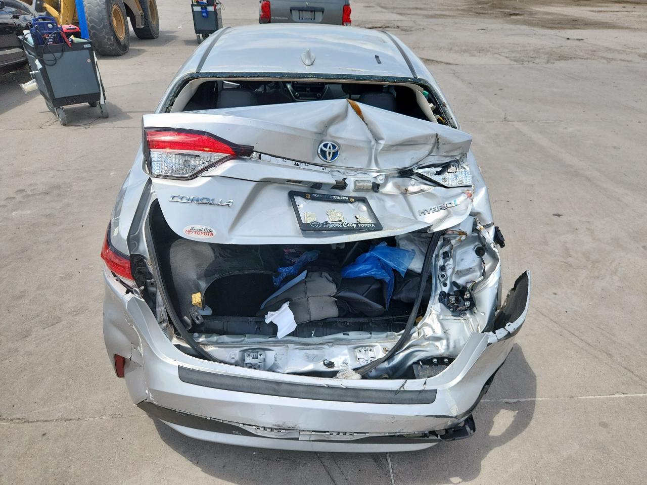2021 Toyota Corolla Le VIN: JTDEAMDE6MJ010449 Lot: 63421375