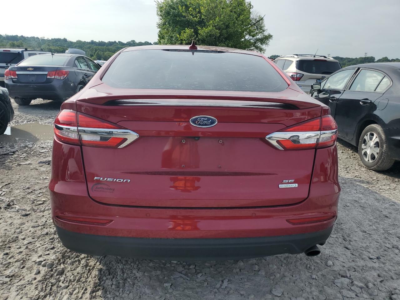 2019 Ford Fusion Se VIN: 3FA6P0HD5KR133391 Lot: 65092575