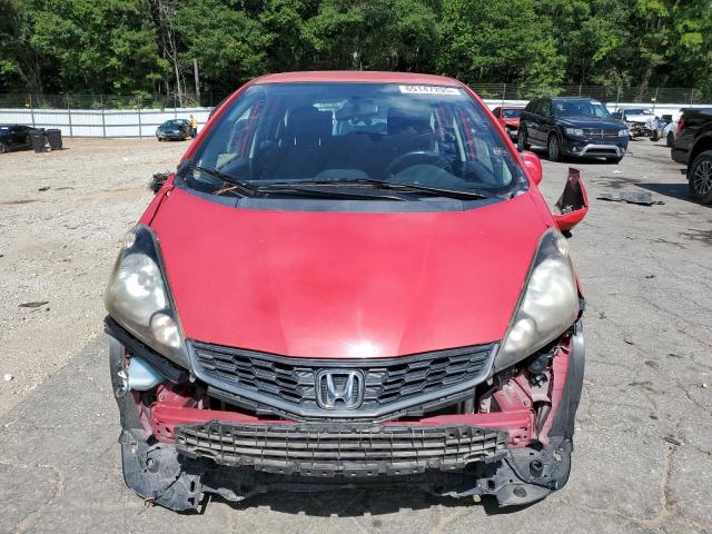  HONDA FIT 2013 Czerwony