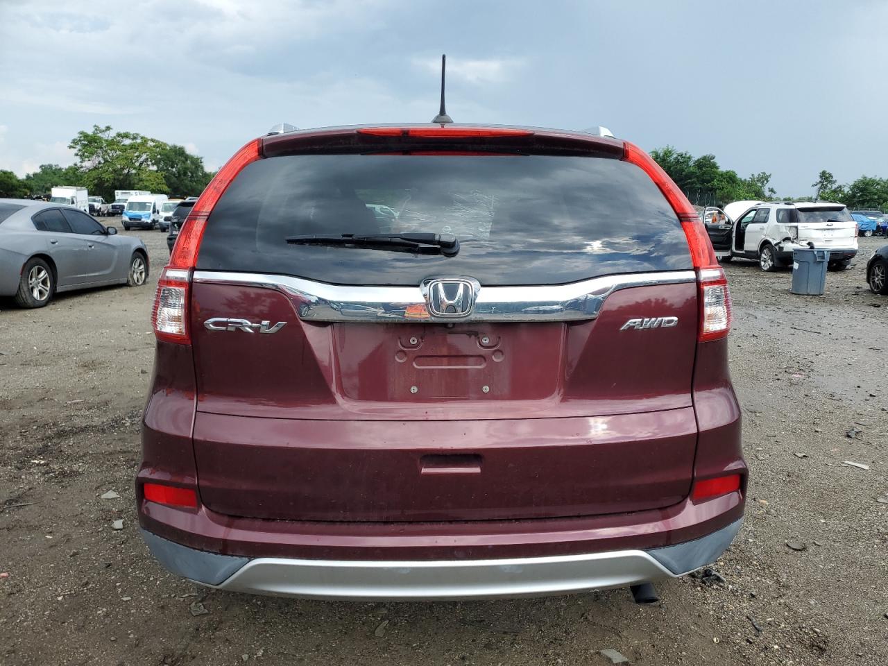2015 Honda Cr-V Exl VIN: 2HKRM4H74FH607535 Lot: 64677875