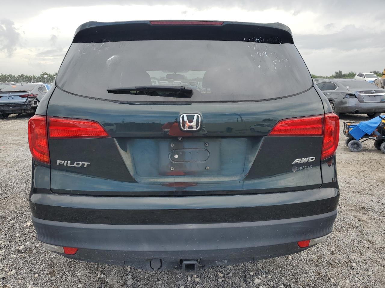 2017 Honda Pilot Exl VIN: 5FNYF6H56HB053948 Lot: 65114805