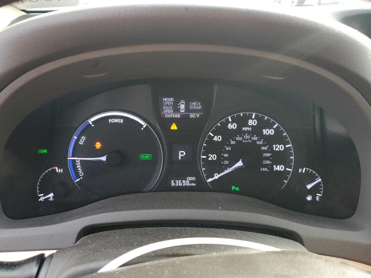 2013 Lexus Rx 450H VIN: JTJZB1BA4D2008459 Lot: 63410825
