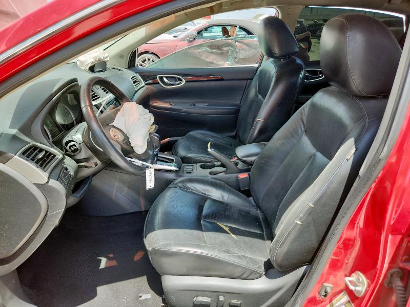  NISSAN SENTRA 2016 Красный