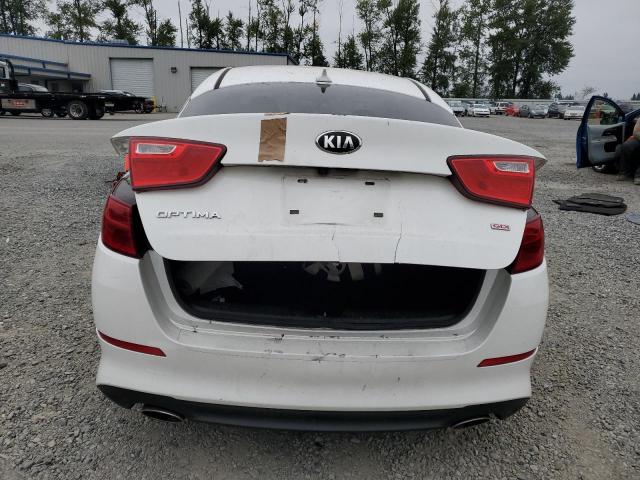  KIA OPTIMA 2015 White
