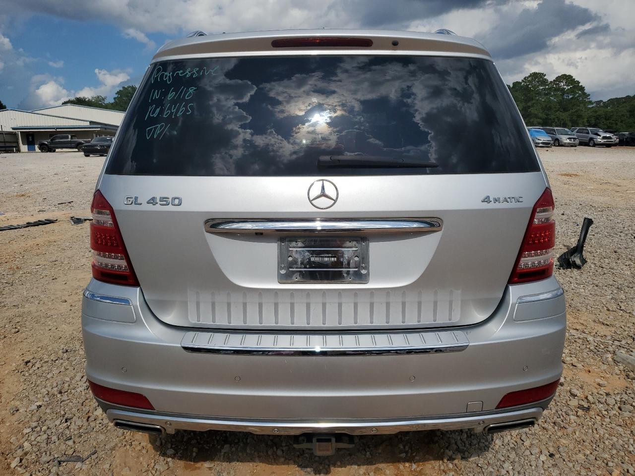 2012 Mercedes-Benz Gl 450 4Matic VIN: 4JGBF7BE9CA773049 Lot: 62990305