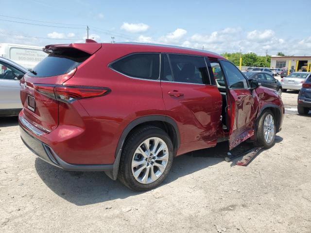  TOYOTA HIGHLANDER 2020 Бордовый