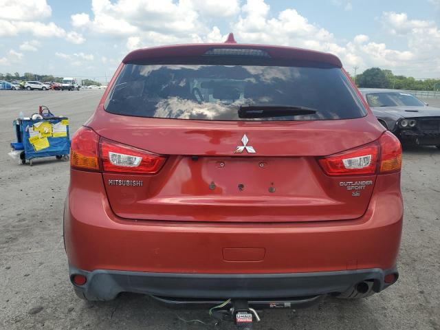  MITSUBISHI OUTLANDER 2017 Czerwony
