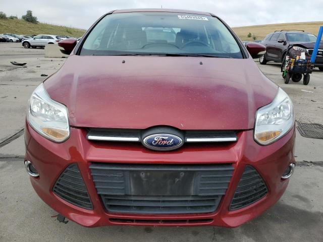 Hatchbacks FORD FOCUS 2014 Maroon
