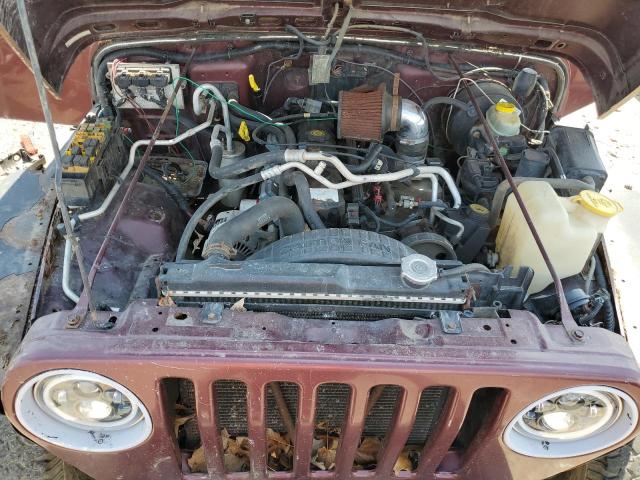 2002 JEEP WRANGLER / TJ X  