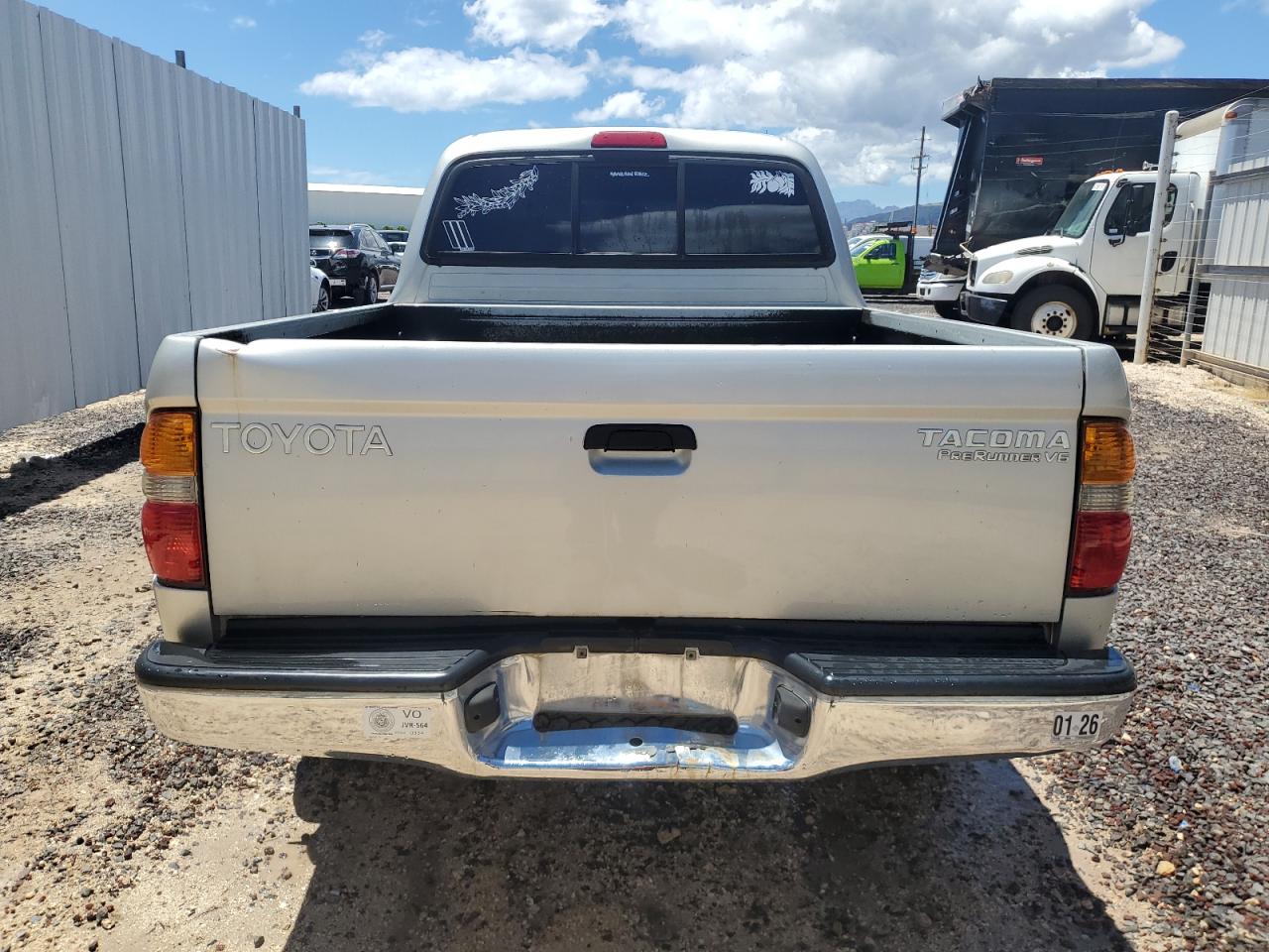 2002 Toyota Tacoma Double Cab Prerunner VIN: 5TEGN92N62Z022312 Lot: 63658665