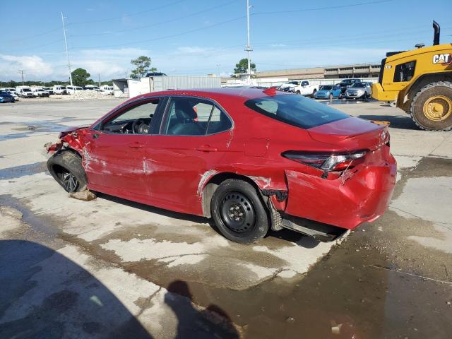  TOYOTA CAMRY 2021 Red