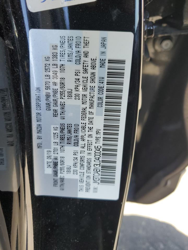 2020 Mazda Cx-9 Sport VIN: JM3TCABY3L0400045 Lot: 63867855