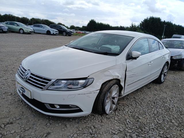 2013 VOLKSWAGEN CC GT BLUE for sale at Copart WISBECH