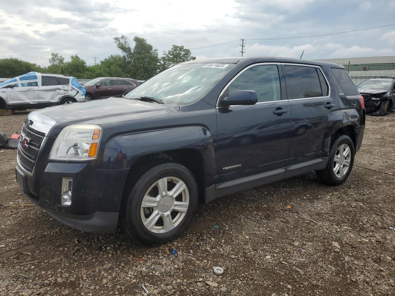 2015 GMC Terrain Sle blue null flexible 2GKALMEK2F6353812 photo #1