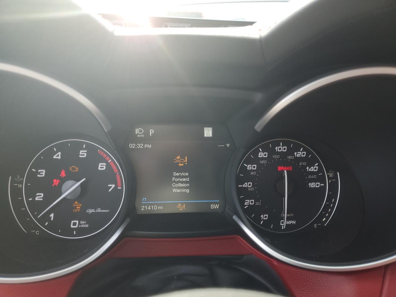 2021 Alfa Romeo Stelvio Ti VIN: ZASPAKBN7M7D04818 Lot: 64650695