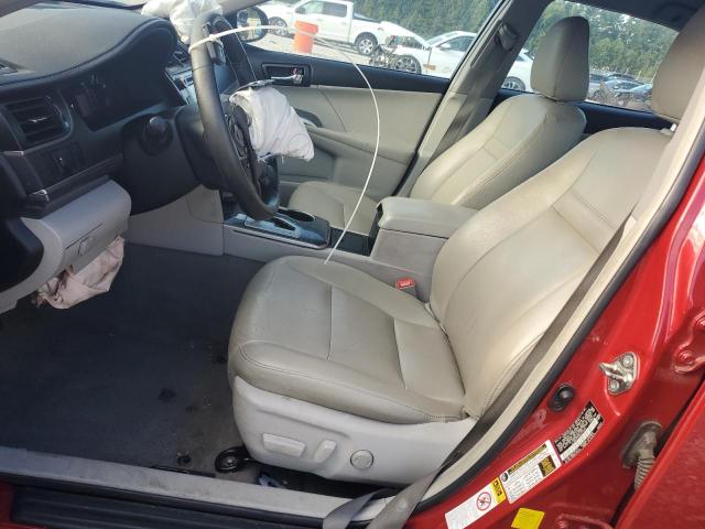  TOYOTA CAMRY 2014 Red