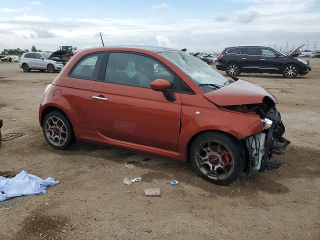  FIAT 500 2013 Orange