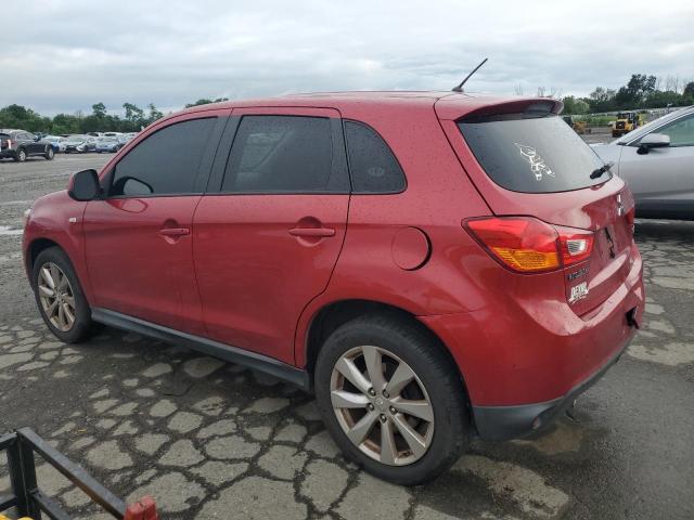  MITSUBISHI OUTLANDER 2015 Czerwony