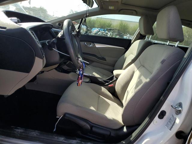 Sedans HONDA CIVIC 2013 Biały