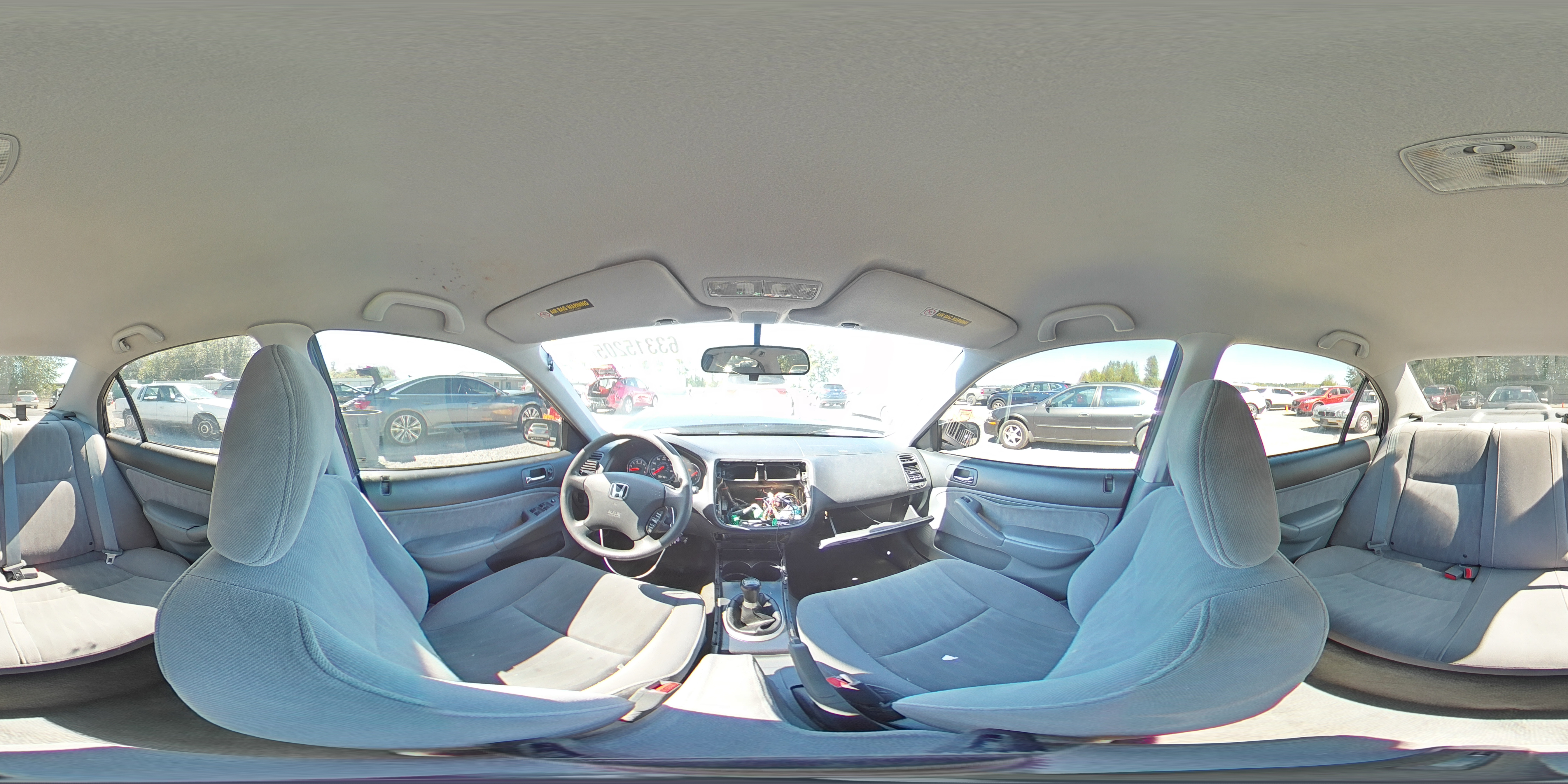 2003 Honda Civic Lx VIN: 2HGES155X3H574312 Lot: 63315205