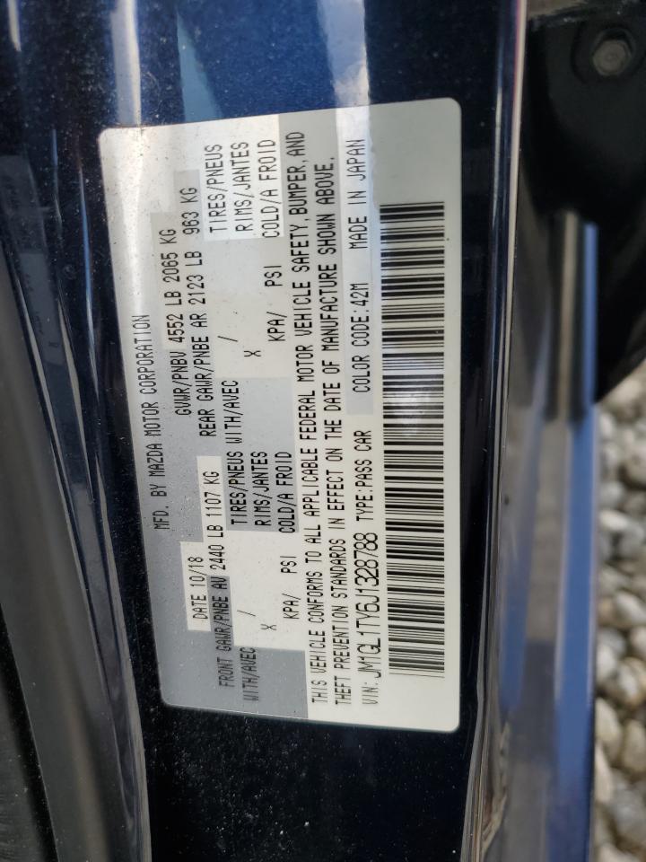 2018 Mazda 6 Grand Touring VIN: JM1GL1TY6J1328788 Lot: 65474705
