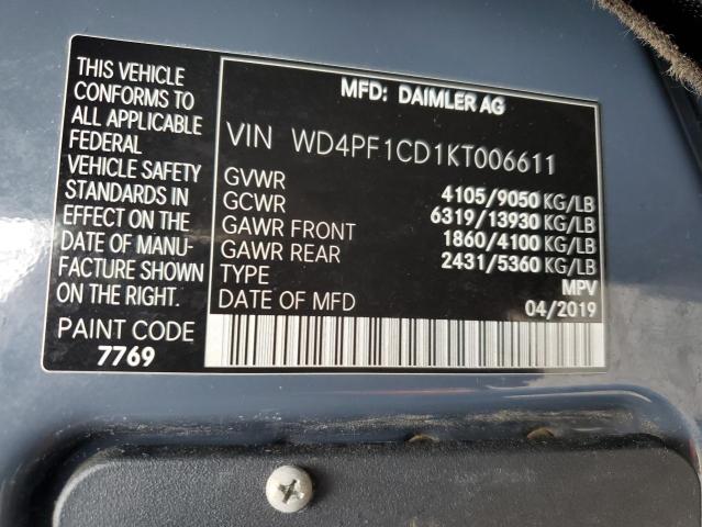 2019 MERCEDES-BENZ SPRINTER 2500/3500  